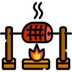 icon asado barbacoa
