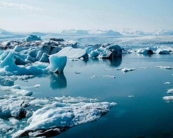 lagos glaciares en Islandia